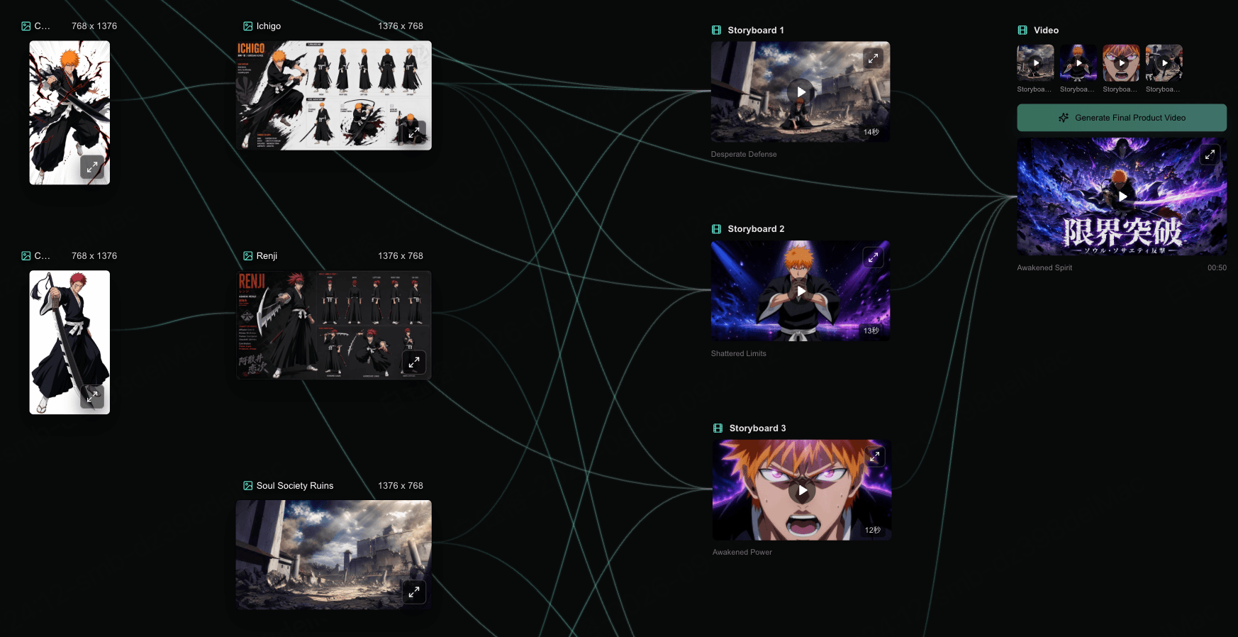 make ai bleach with soulvid