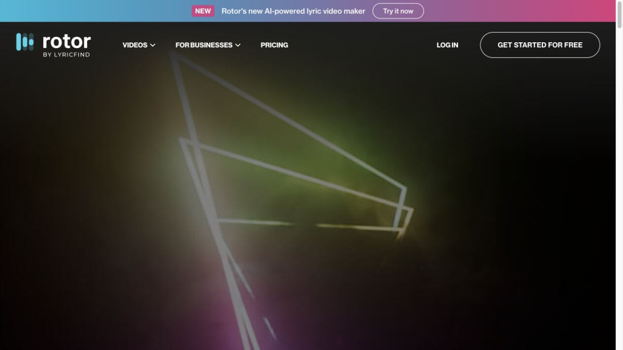Rotor Videos music promotion platform for artists